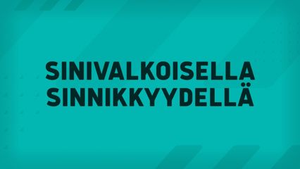 Sinivalkoisella sinnikkyydellä