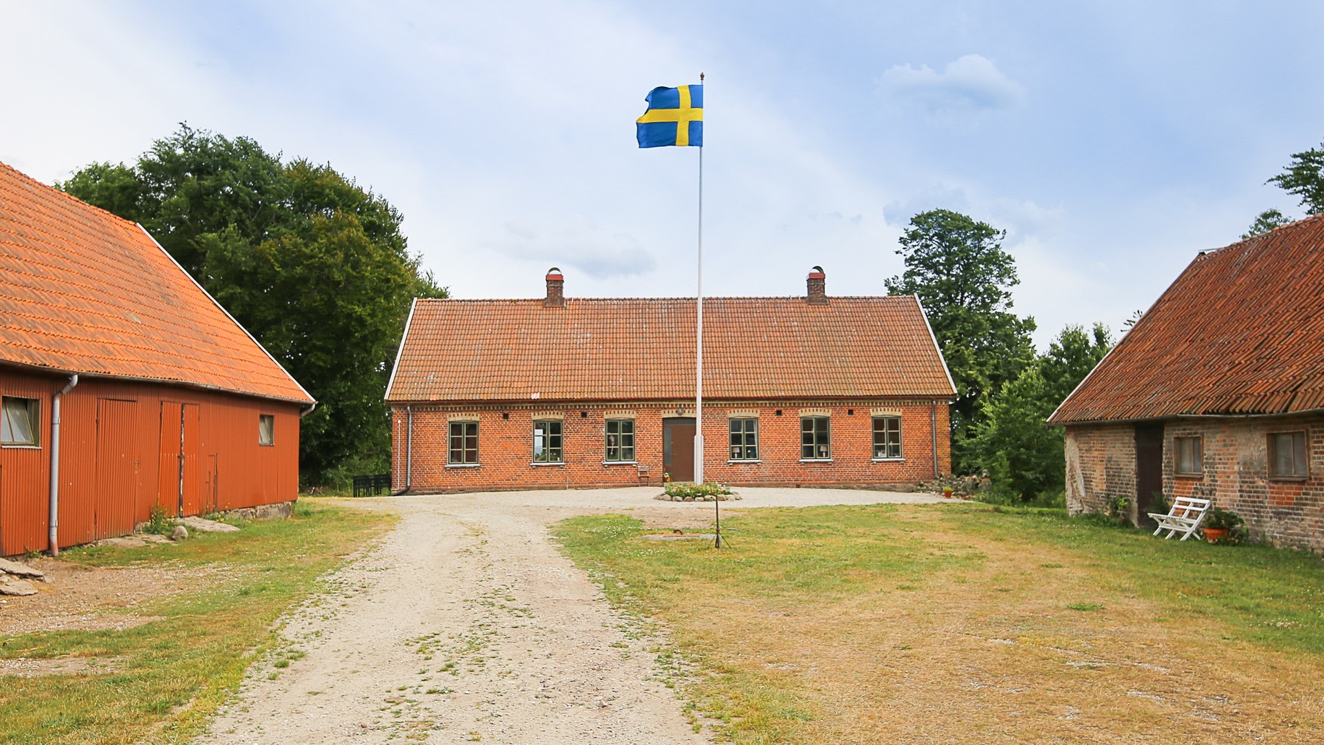 Talot huokuvat historiaa