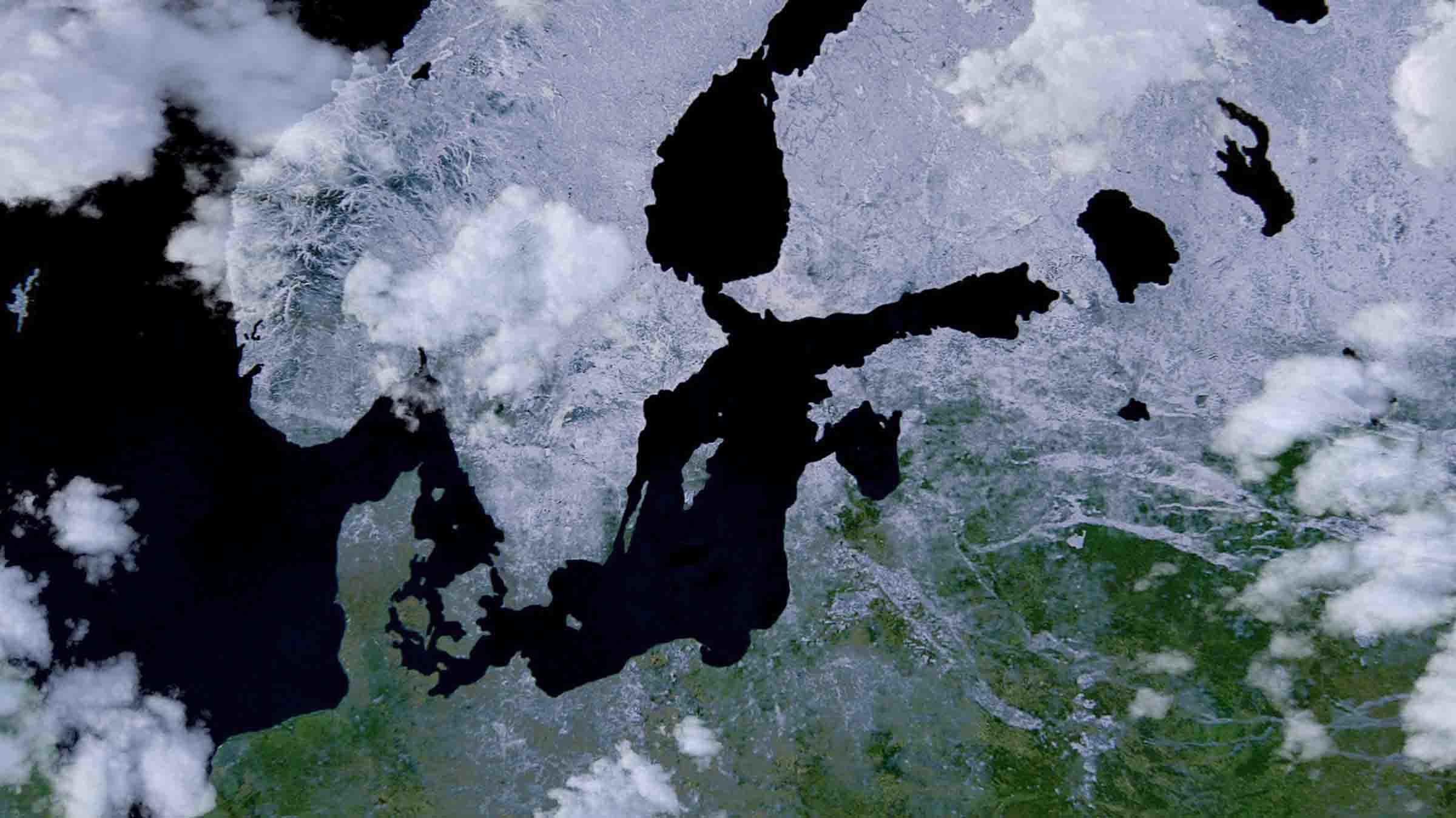 Eurooppa ylhäältä päin