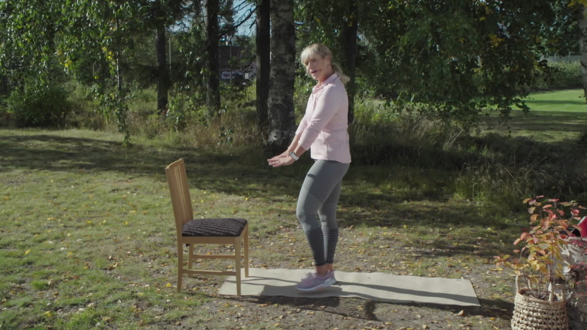 Kotijumppaa Sofian kanssa