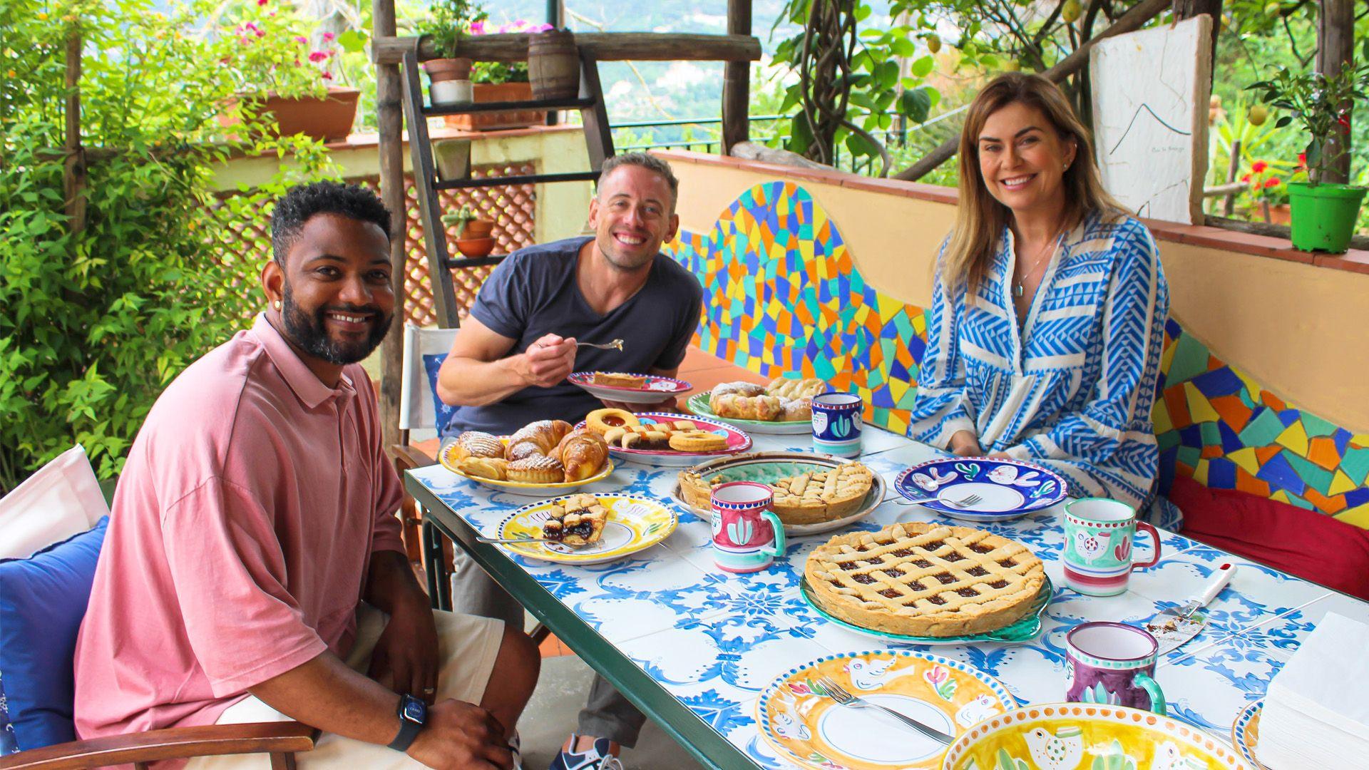 Lomakoti auringon alta