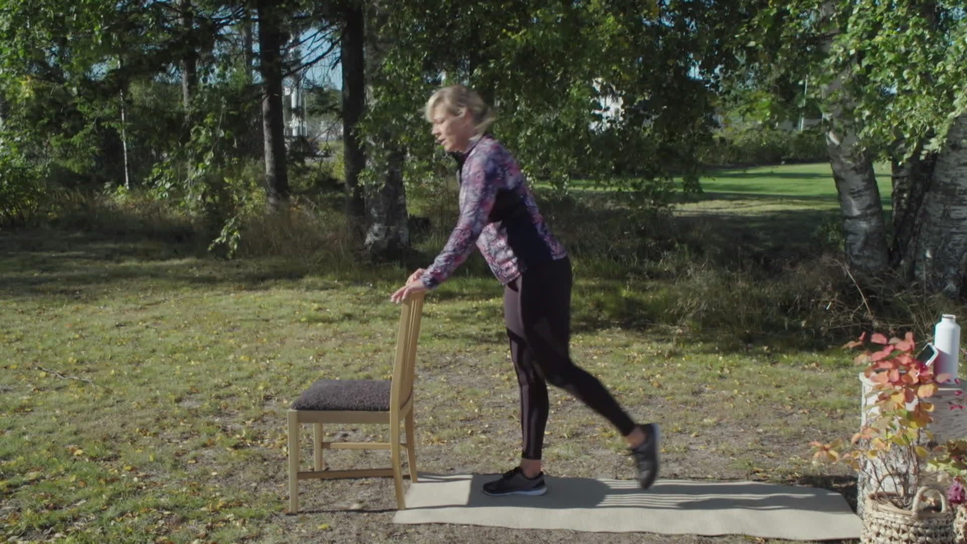 Kotijumppaa Sofian kanssa