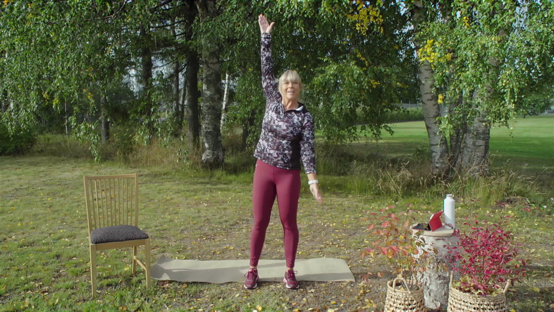 Kotijumppaa Sofian kanssa