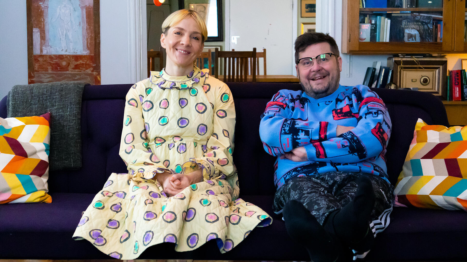 Yökylässä Maria Veitola