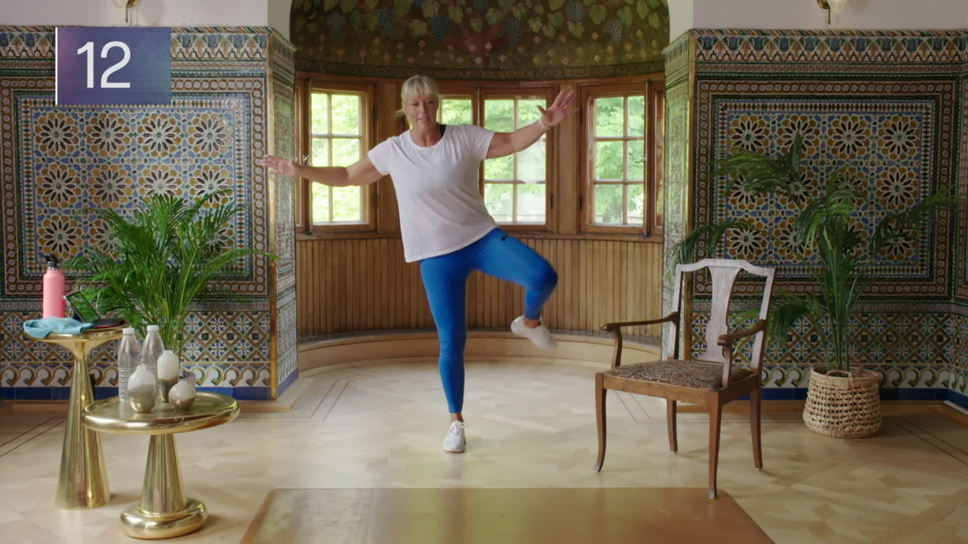 Kotijumppaa Sofian kanssa