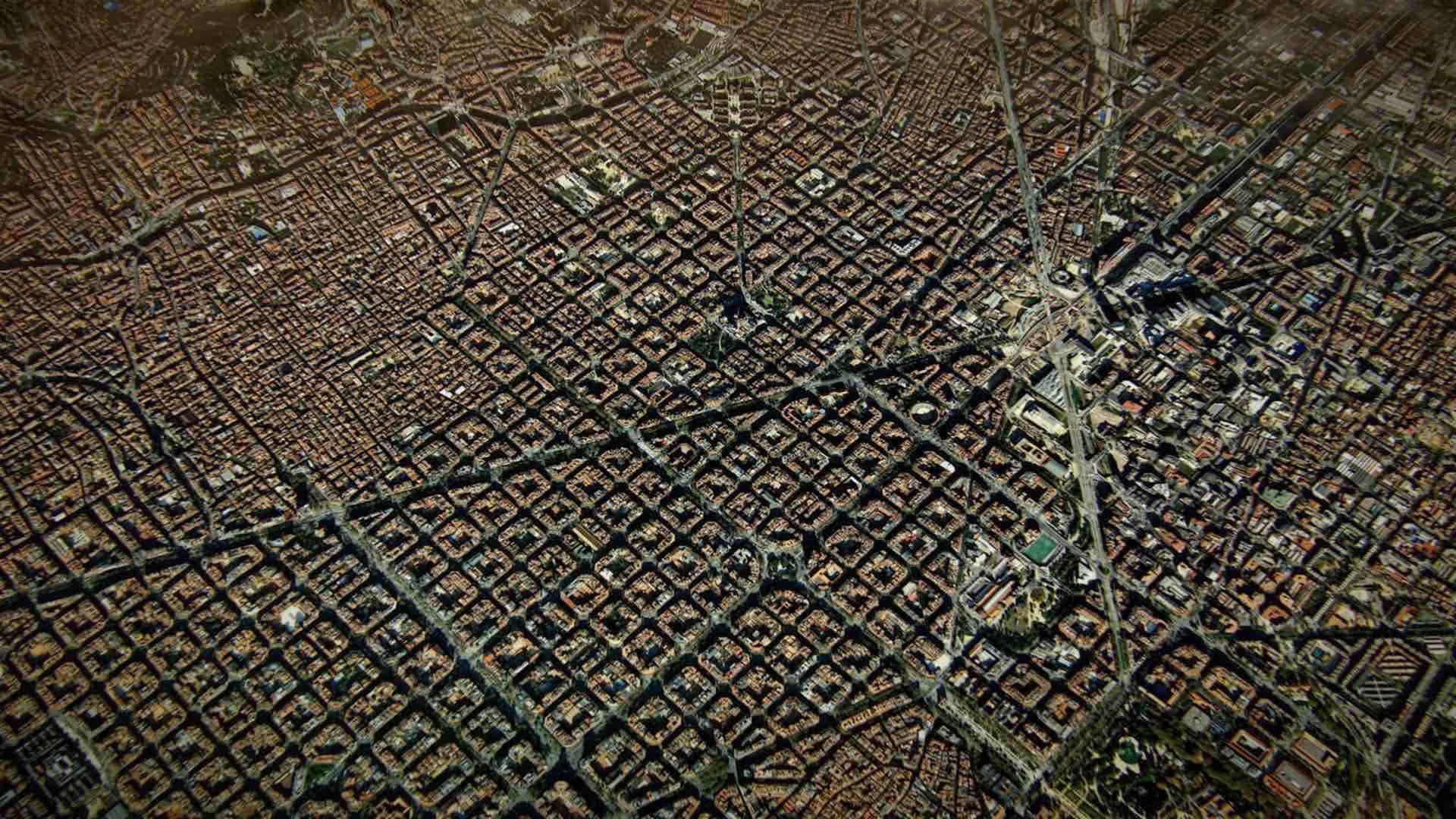 Eurooppa ylhäältä päin