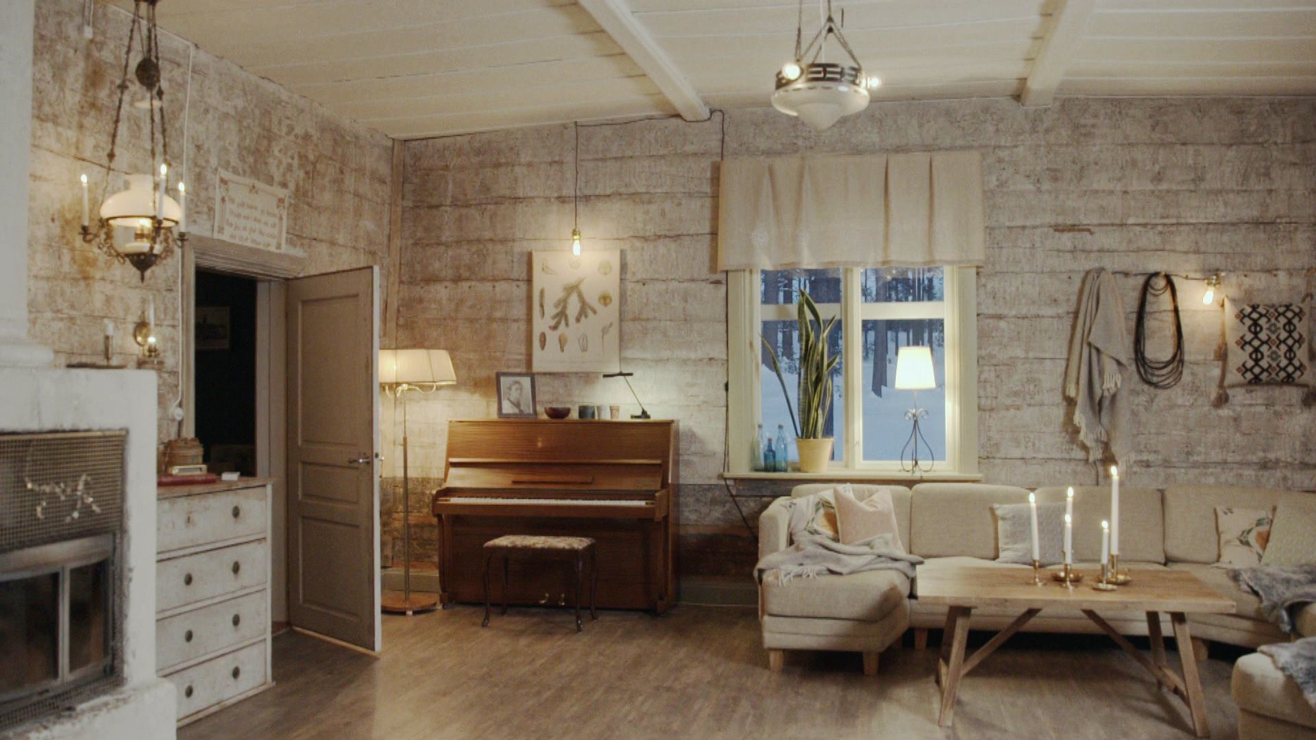 Talot huokuvat historiaa